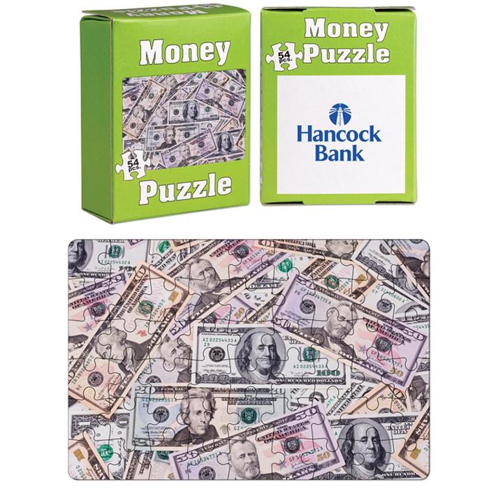 54 Piece Mini Money Puzzle