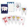 Tooth Shaped Playing Cards