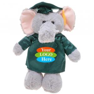 Elephant in Graduation 12"