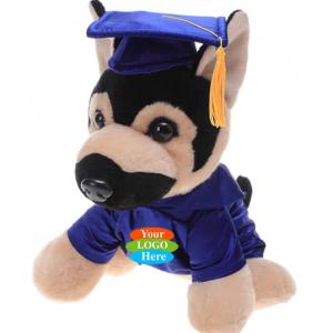 German Shepherd in Graduation 12"