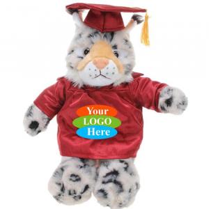 Wild Cat Lynx in Graduation 12"