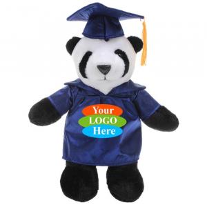 Panda in Graduation 12"