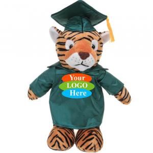 Tiger in Graduation 12"