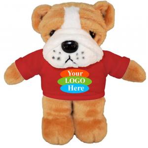 Bulldog in T-Shirt 8”