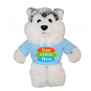 Husky in T-Shirt 8”