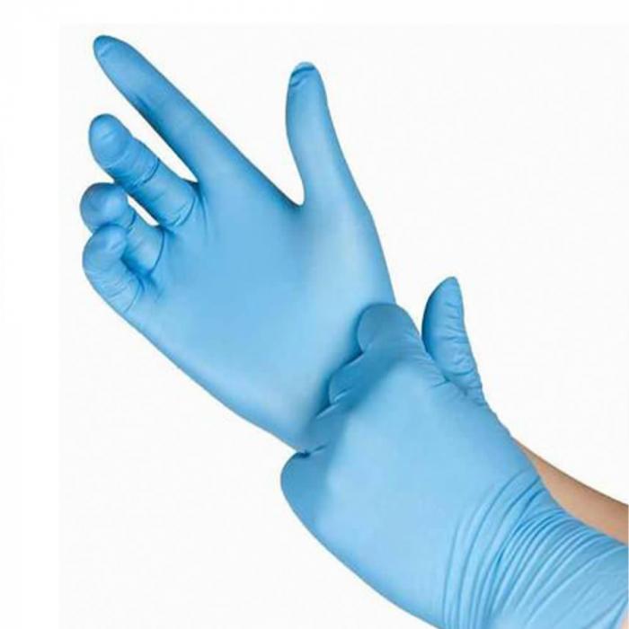 Disposable Powder-Free Nitrile Gloves - Small