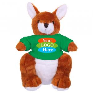 Kangaroo in T-shirt 8”