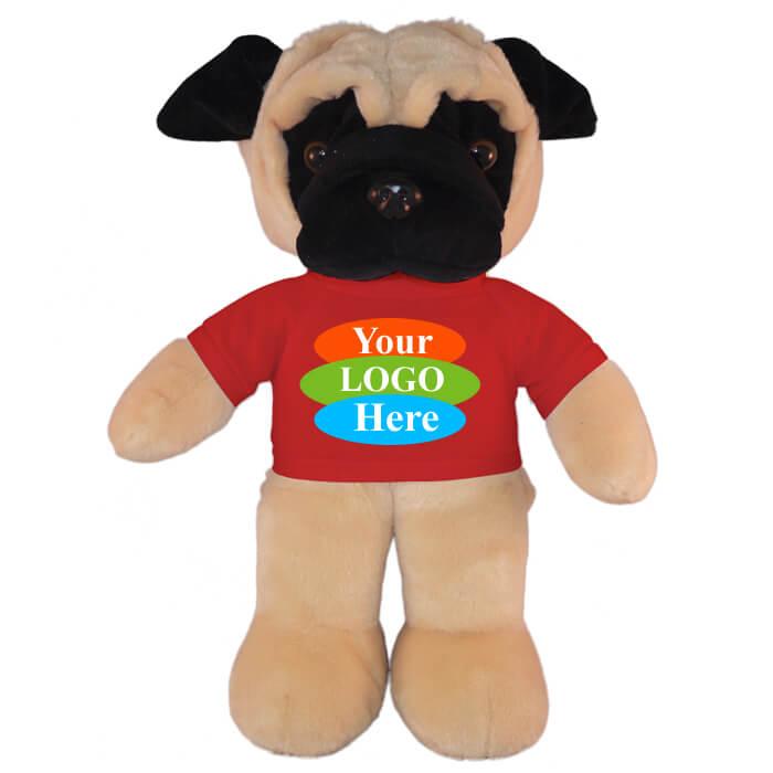 Pug in T-shirt 12"