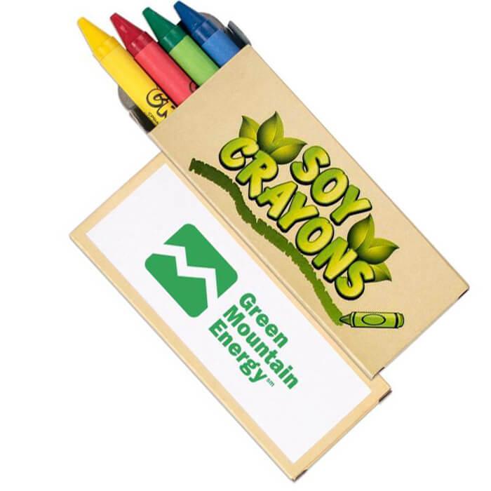 4 Pack Soy Crayons