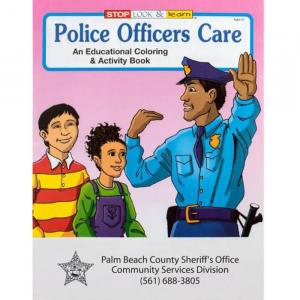 Police Officers Care Coloring Book