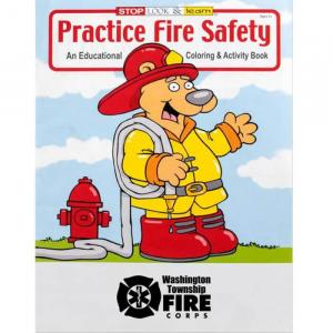 Practice Fire Safety Coloring Book