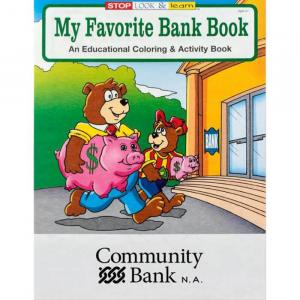 My Favorite Bank Coloring Book