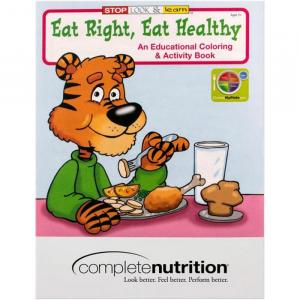 Eat Right Eat Healthy Coloring Book