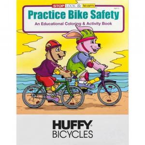 Practice Bike Safety Coloring Book