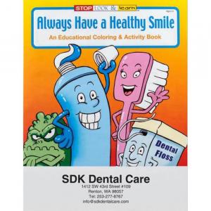 Always Have A Healthy Smile Coloring Book