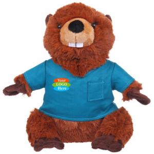 Beaver in Scrub Shirt 8”