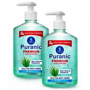 8oz 75% Hand Sanitizers with Pump