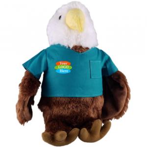 Eagle in Scrub Shirt 12”