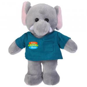 Elephant in Scrub Shirt 12”