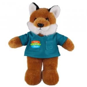 Fox in Scrub Shirt 12”