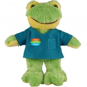 Frog in Scrub Shirt 8"