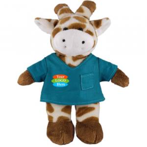 Giraffe in Scrub Shirt 12”