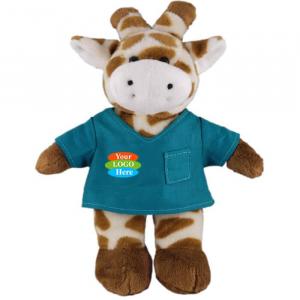 Giraffe in Scrub Shirt 12”