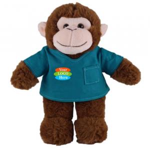 Monkey in Scrub Shirt 12”