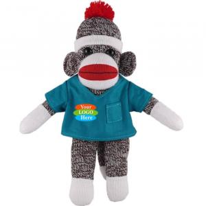 Original Stock Monkey in Scrub Shirt 12”