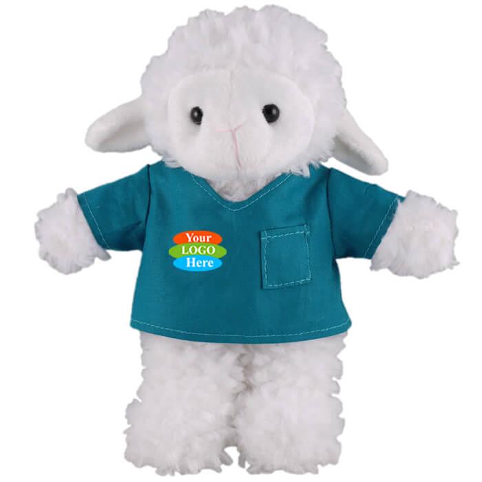 Sheep in Scrub Shirt 12”