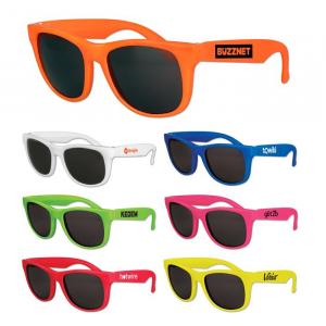 Kids Solid Classic Sunglasses