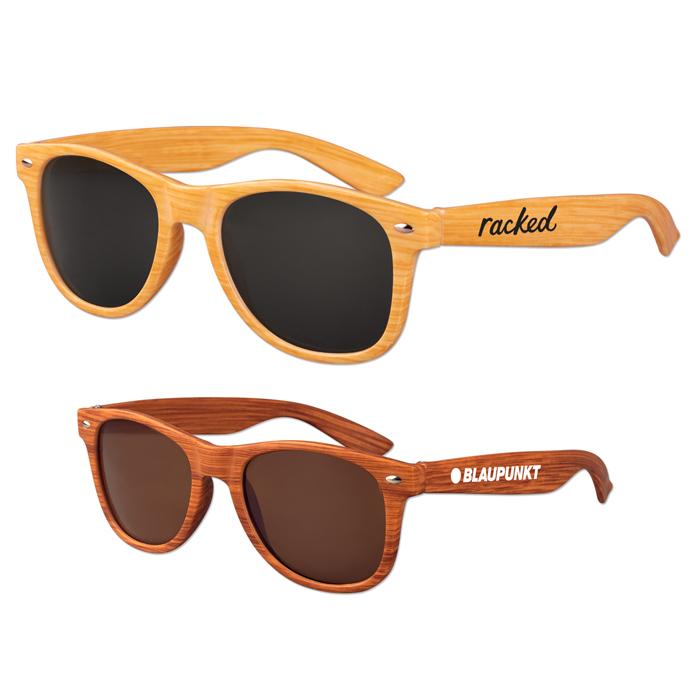 Iconic Wood Grain Sunglasses