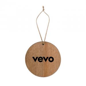 Round Wooden Ornament