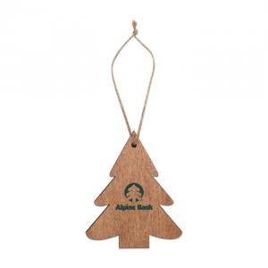 Wooden Tree Ornament