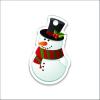 Plastic Ornament Snowman