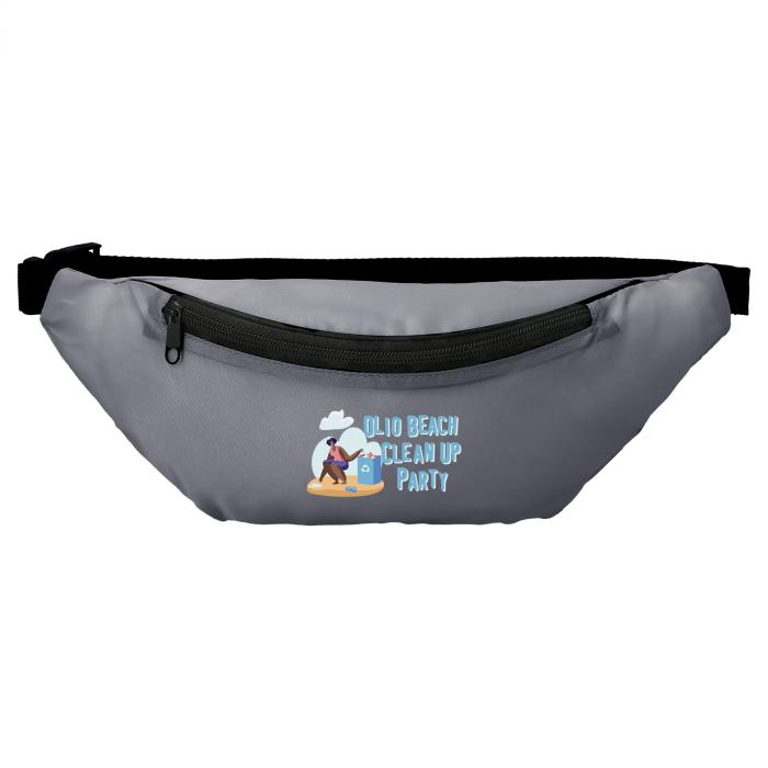 Hipster Recycled Fanny Pack - Gray