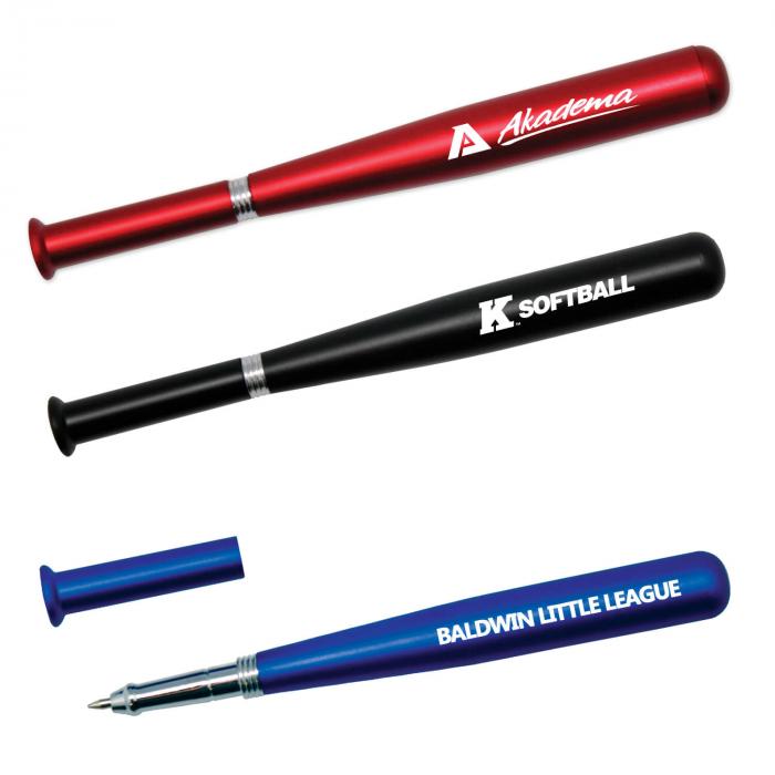 Metallic Baseball Bat Pen