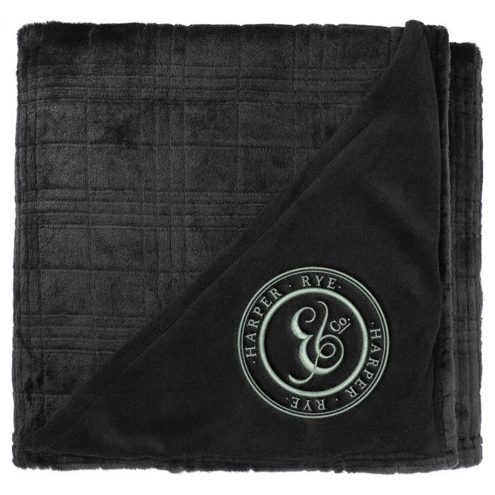 Luxury Comfort Flannel Fleece Blanket - Black