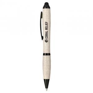 Nash Wheat Straw Ballpoint Stylus Pen