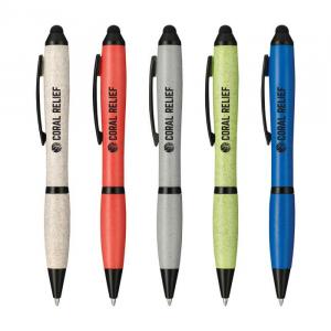 Nash Wheat Straw Ballpoint Stylus Pen