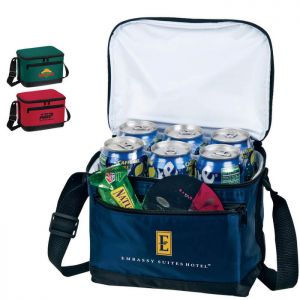 Deluxe 6 Pack Insulated Lunch Bags