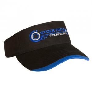 Brushed Cotton Twill Visor with Wave Bill