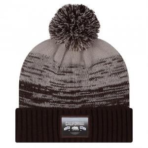 11" Cuffed Gradient Beanie with Pom
