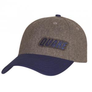 Wool Blend with Brushed Cotton Button & Visor