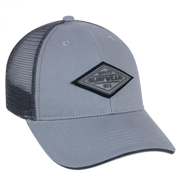 Brushed Cotton with Graphite Trucker Mesh & Sandwich