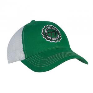 Brushed Cotton with Trucker Mesh & White Stitching
