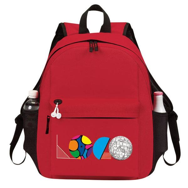 Excel Laptop Backpack - Red 