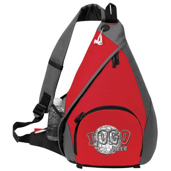 Mono-Strap Backpack - Red 