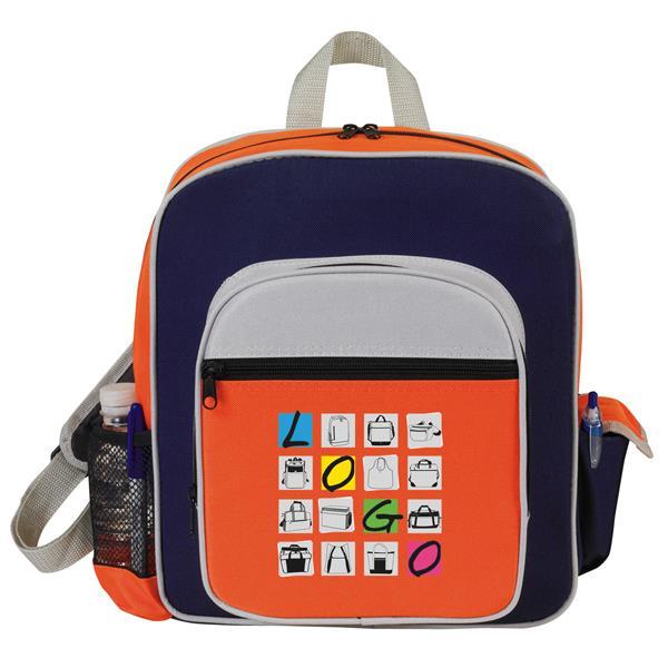 Contemporary Kid's Backpack - Orange