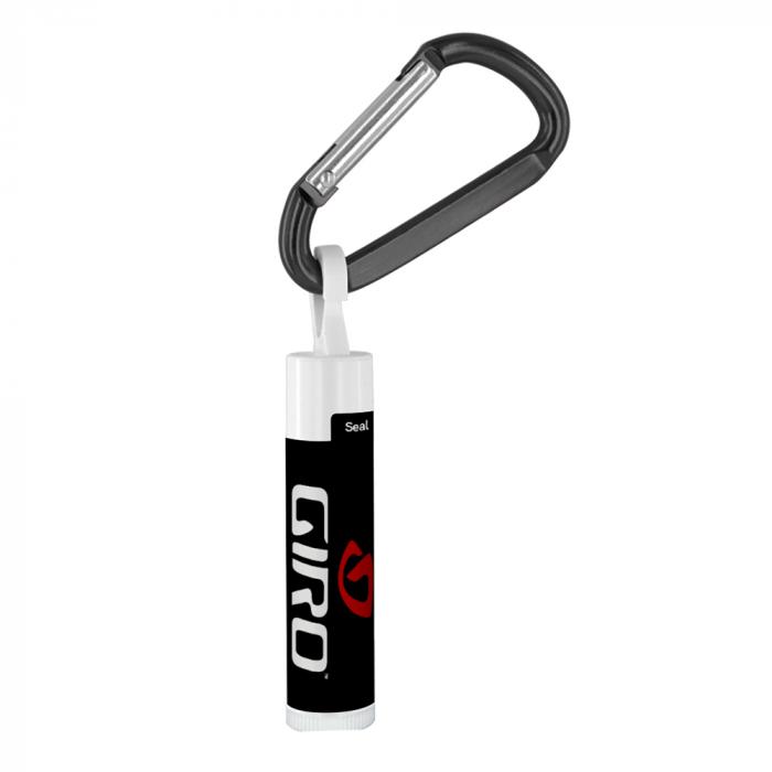 SPF 30 Soy Lip Balm with Carabiner - Black